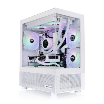 Корпус Thermaltake View 170 TG ARGB белый без БП mATX 5x120mm 2x140mm 1x200mm 2xUSB3.0 audio bott PSU Корпус Thermaltake View 170 TG ARGB белый без БП mATX 5x120mm 2x140mm 1x200mm 2xUSB3.0 audio bott PSU