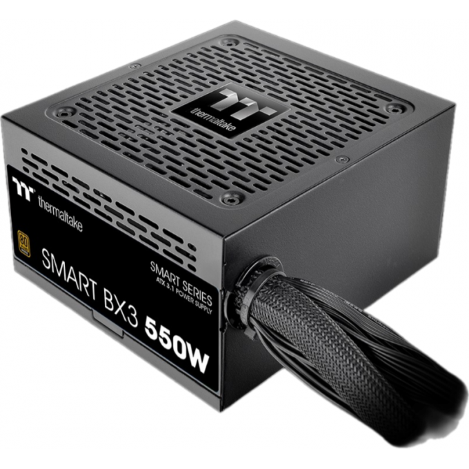 Блок питания THERMALTAKE SMART BX3 550 /Non Modular/Non Light/Full Range/Analog/80 Plus Bronze/EU/Non JP CAP/All Flat Cables SPD-0550AH2NLB-3 Блок питания THERMALTAKE SMART BX3 550 /Non Modular/Non Light/Full Range/Analog/80 Plus Bronze/EU/Non JP CAP/All Flat Cables SPD-0550AH2NLB-3