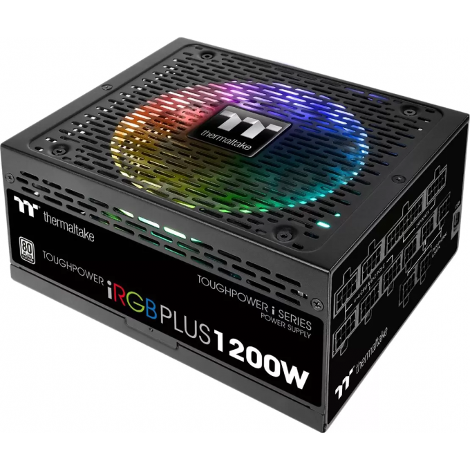 Блок питания THERMALTAKE TOUGHPOWER IRGB PLUS 1200W PLATINUM TPI-1200DH3FCP Блок питания THERMALTAKE TOUGHPOWER IRGB PLUS 1200W PLATINUM TPI-1200DH3FCP