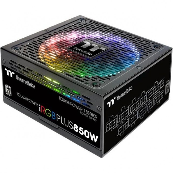 Блок питания THERMALTAKE TOUGHPOWER IRGB PLUS 850W PLATINUM - TT PREMIUM EDITION PS-TPI-0850F3FDGE-1 Блок питания THERMALTAKE TOUGHPOWER IRGB PLUS 850W PLATINUM - TT PREMIUM EDITION PS-TPI-0850F3FDGE-1