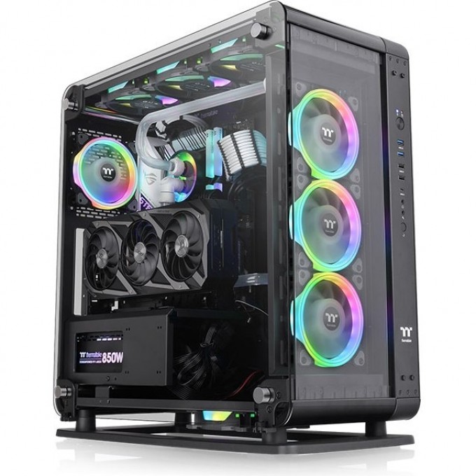 Корпус THERMALTAKE CORE P6 TG без БП ATX 2xUSB2.0 2xUSB3.0 audio bott PSU черный CA-1V2-00M1WN-00 Корпус THERMALTAKE CORE P6 TG без БП ATX 2xUSB2.0 2xUSB3.0 audio bott PSU черный CA-1V2-00M1WN-00