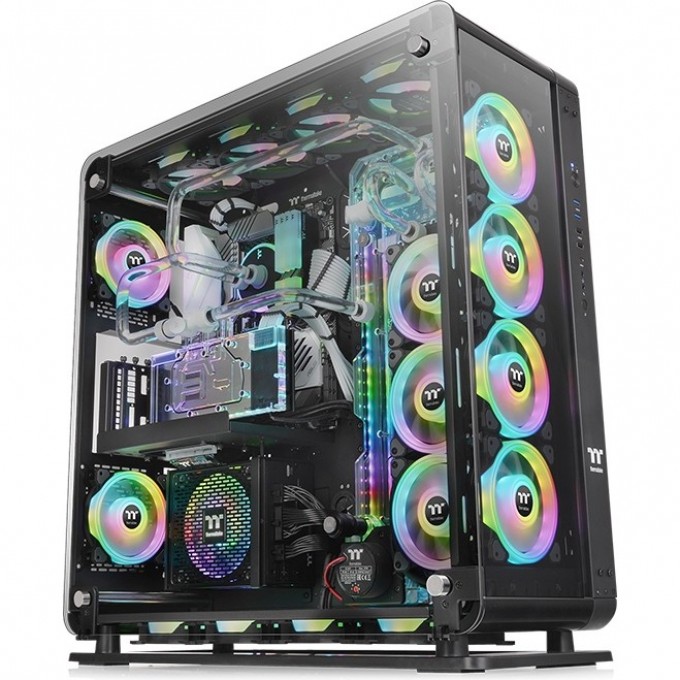 Корпус THERMALTAKE CORE P8 TG без БП ATX audio bott PSU черный CA-1Q2-00M1WN-00 Корпус THERMALTAKE CORE P8 TG без БП ATX audio bott PSU черный CA-1Q2-00M1WN-00