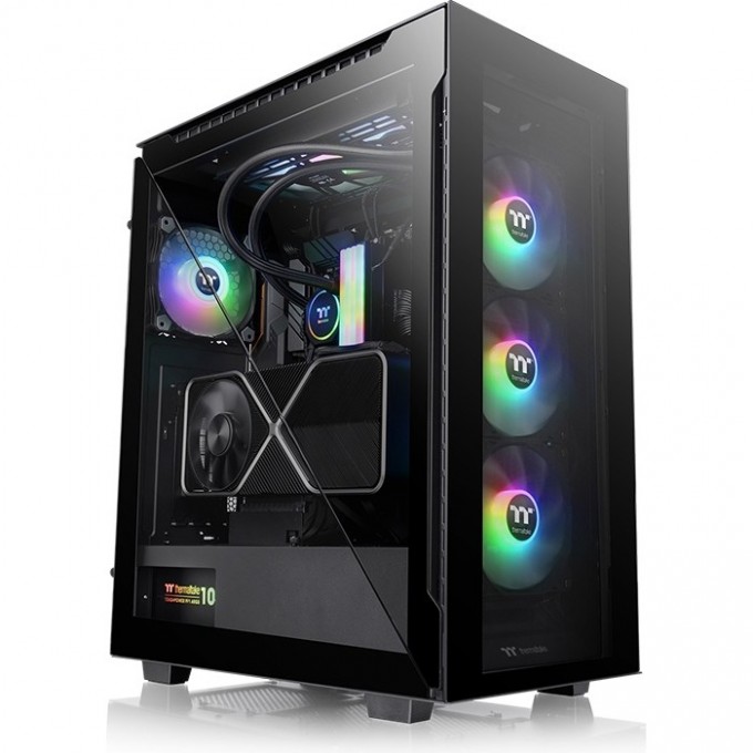 Корпус THERMALTAKE DIVIDER 500 TG без БП ATX 2xUSB3.0 audio bott PSU черный CA-1T4-00M1WN-01 Корпус THERMALTAKE DIVIDER 500 TG без БП ATX 2xUSB3.0 audio bott PSU черный CA-1T4-00M1WN-01