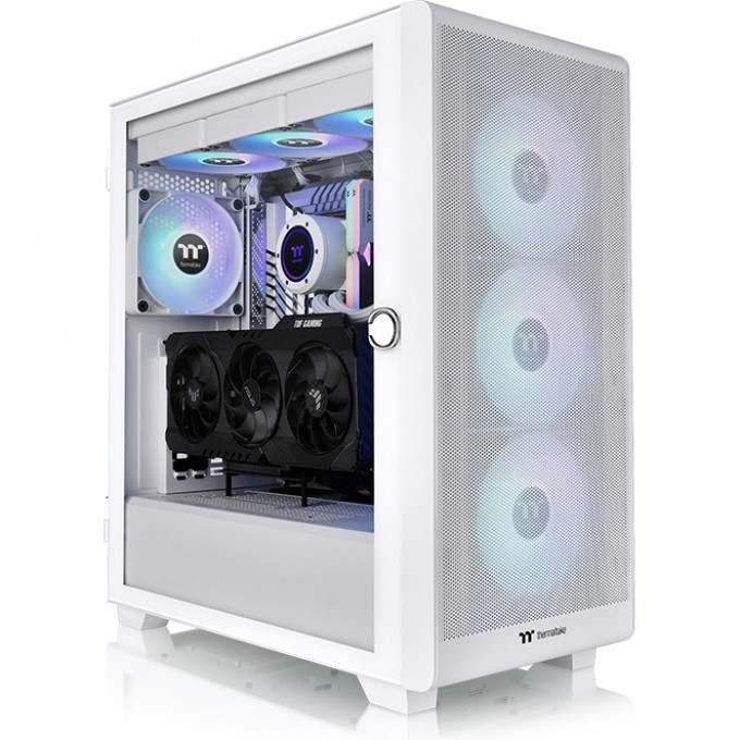 Корпус THERMALTAKE S250 TG ARGB SNOW MID TOWER CHASSIS CA-1Y6-00M6WN-00 Корпус THERMALTAKE S250 TG ARGB SNOW MID TOWER CHASSIS CA-1Y6-00M6WN-00