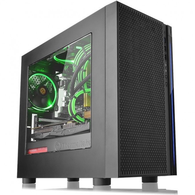 Корпус THERMALTAKE VERSA H18 Window без БП mATX 2xUSB2.0 1xUSB3.0 audio bott PSU черный CA-1J4-00S1WN-00 Корпус THERMALTAKE VERSA H18 Window без БП mATX 2xUSB2.0 1xUSB3.0 audio bott PSU черный CA-1J4-00S1WN-00