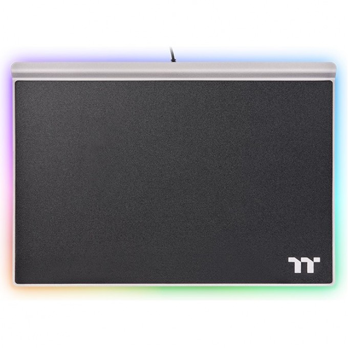 Коврик для мыши THERMALTAKE ARGENT MP1 RGB GMP-MP1-BLKHMC-01 Коврик для мыши THERMALTAKE ARGENT MP1 RGB GMP-MP1-BLKHMC-01