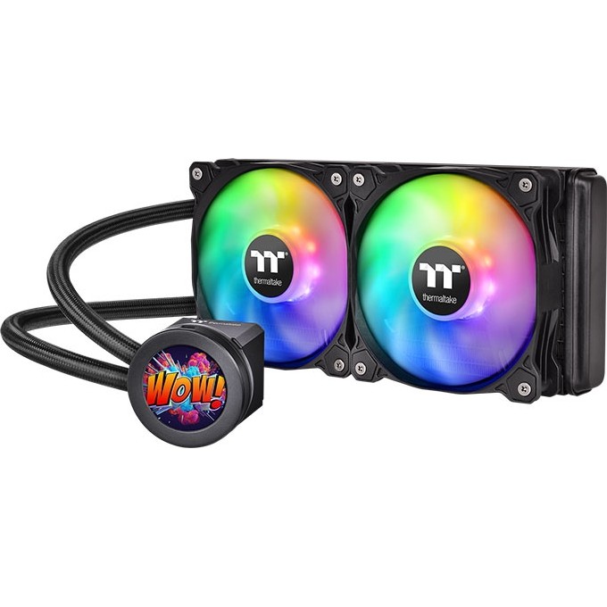 Охлаждение THERMALTAKE FLOE ULTRA 240 RGB CL-W349-PL12SW-A Охлаждение THERMALTAKE FLOE ULTRA 240 RGB CL-W349-PL12SW-A