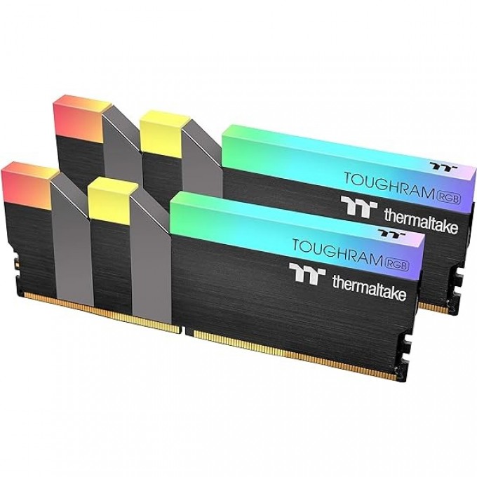 Оперативная память THERMALTAKE TOUGHRAM RGB Memory DDR4 3600MHz 16GB (8GB x 2) R009D408GX2-3600C1 Оперативная память THERMALTAKE TOUGHRAM RGB Memory DDR4 3600MHz 16GB (8GB x 2) R009D408GX2-3600C1