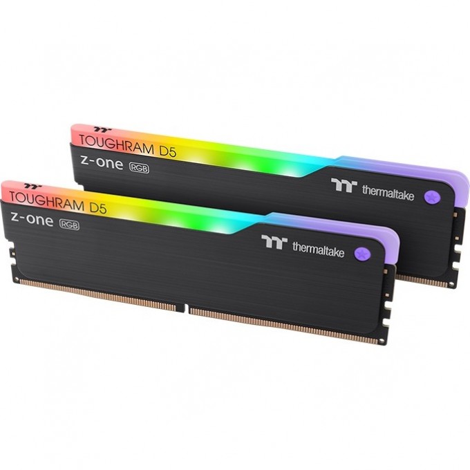 Оперативная память THERMALTAKE TOUGHRAM Z-ONE RGB D5 Memory DDR5 5200MT/s 32GB (16GB x2) RG30D516GX2-5200C38A Оперативная память THERMALTAKE TOUGHRAM Z-ONE RGB D5 Memory DDR5 5200MT/s 32GB (16GB x2) RG30D516GX2-5200C38A