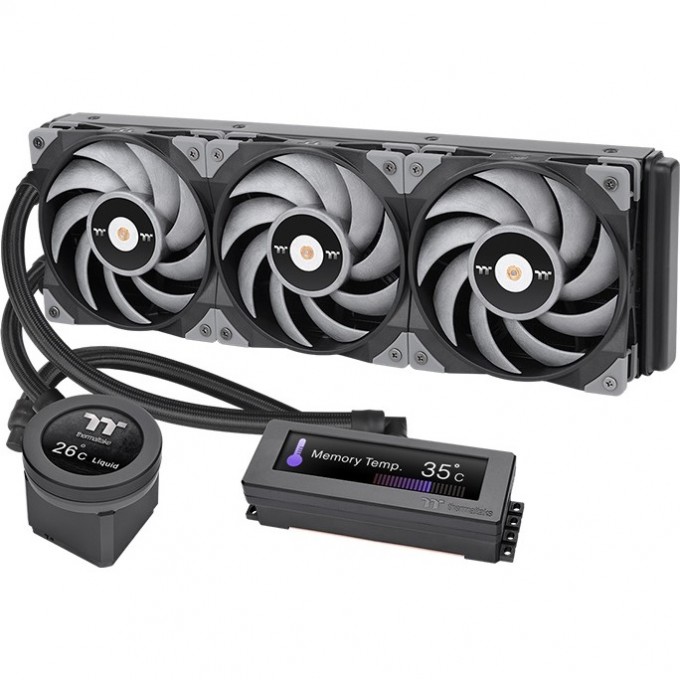Система жидкостного охлаждения THERMALTAKE Floe RC Ultra 360 CPU & Memory AIO Liquid Cooler CL-W325-PL12GM-A Система жидкостного охлаждения THERMALTAKE Floe RC Ultra 360 CPU & Memory AIO Liquid Cooler CL-W325-PL12GM-A