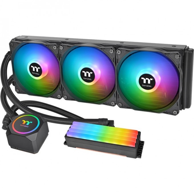 Система жидкостного охлаждения THERMALTAKE Floe RC360 CPU & Memory AIO Liquid Cooler CL-W290-PL12SW-A Система жидкостного охлаждения THERMALTAKE Floe RC360 CPU & Memory AIO Liquid Cooler CL-W290-PL12SW-A