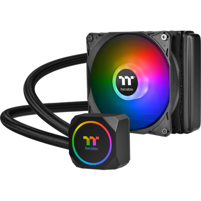 Система жидкостного охлаждения THERMALTAKE TH120 ARGB Sync AIO Liquid Cooler CL-W285-PL12SW-A Система жидкостного охлаждения THERMALTAKE TH120 ARGB Sync AIO Liquid Cooler CL-W285-PL12SW-A
