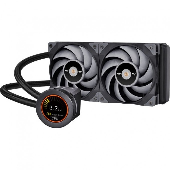 Система жидкостного охлаждения THERMALTAKE TOUGHLIQUID ULTRA 240 ALL-IN-ONE LIQUID COOLER CL-W322-PL12GM-B Система жидкостного охлаждения THERMALTAKE TOUGHLIQUID ULTRA 240 ALL-IN-ONE LIQUID COOLER CL-W322-PL12GM-B