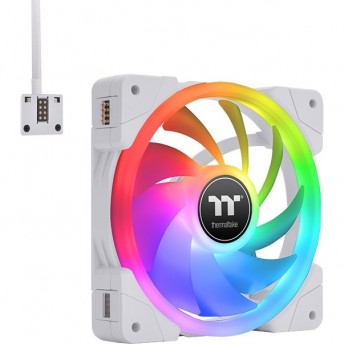 Вентилятор в корпус THERMALTAKE SWAFAN EX14 RGB PC Cooling Fan White TT Premium Edition (3-Fan Pack) Вентилятор в корпус THERMALTAKE SWAFAN EX14 RGB PC Cooling Fan White TT Premium Edition (3-Fan Pack)